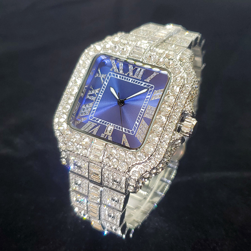 Luxury Watch Iceberg - 남성용 럭셔리 브랜드 다이아몬드 시계, 멋지고