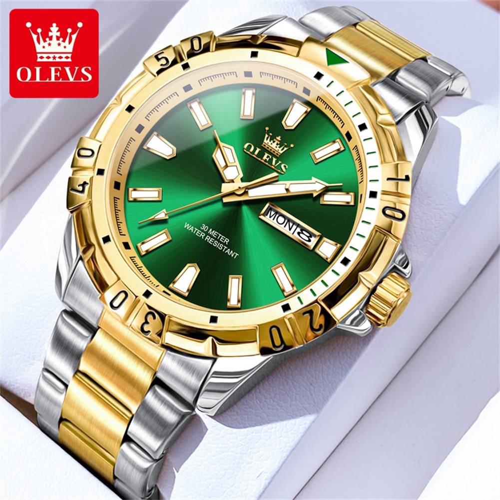 Luxury Watch Maker - OLEVS 5560 남성용 최고급 브랜드 쿼츠