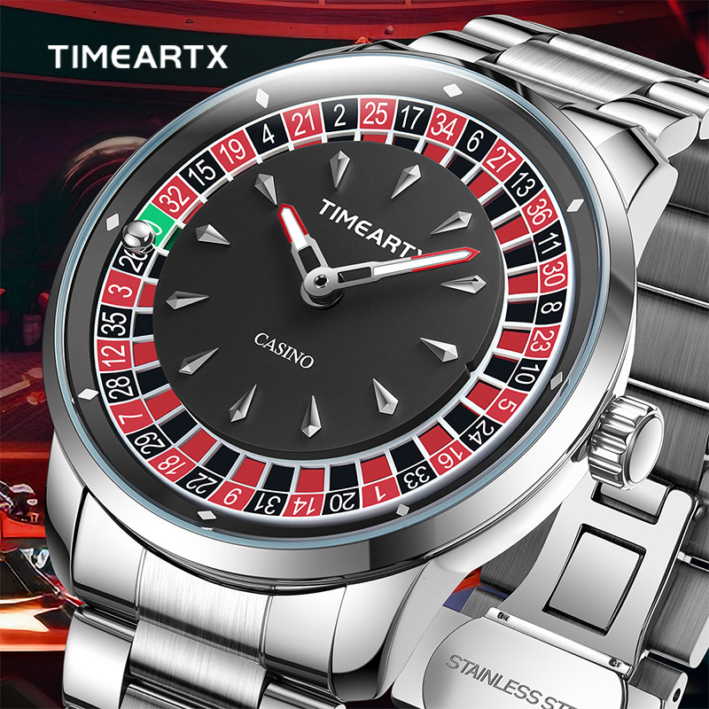 Luxury Watch Magazine - 타임아트엑스 브랜드 새 럭셔리 쿼츠 시계