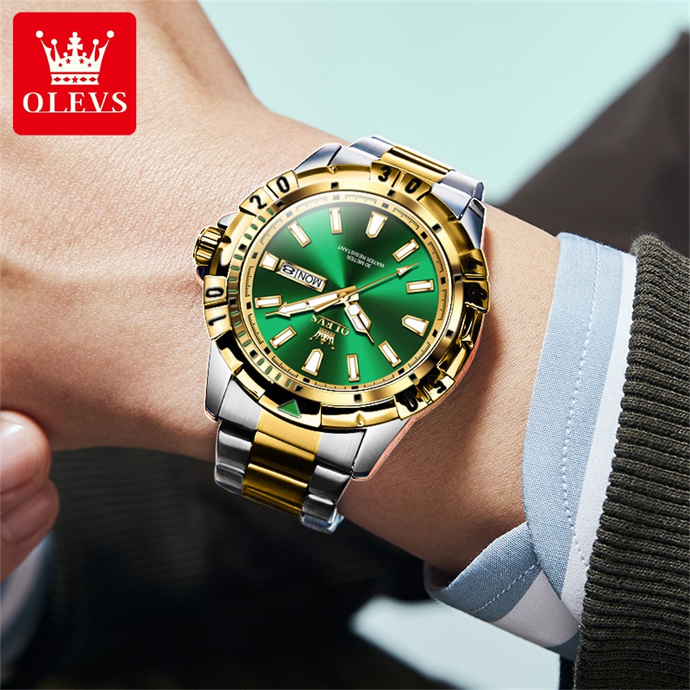 OLEVS 5560 남성용 최고급 브랜드 쿼츠 손목시계 - Luxury Watch Maker 리뷰 및 가격