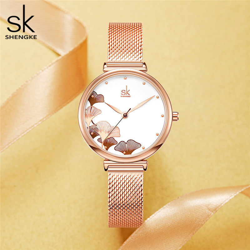 럭셔리 여성 인동 잎 무늬 시계, 우아한 쿼츠 방수 스 - Luxury Watch Gift For Her 리뷰 및 가격